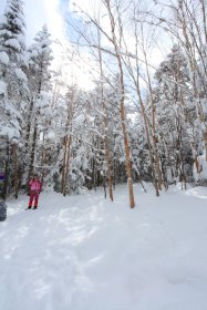 登山道分岐点にて休憩中2