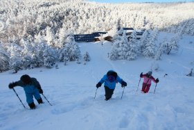 雪面の歩き方勉強中2