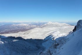 天狗岳からの下山中2