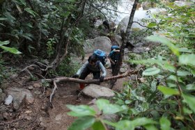 一ノ沢登山道 6