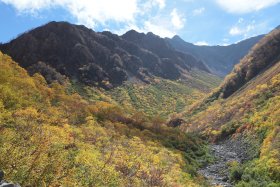 前穂高から北尾根