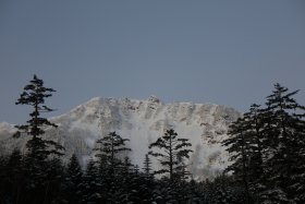 早朝の天狗岳