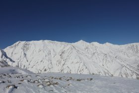 白馬岳、杓子岳、白馬鑓ヶ岳、天狗の頭