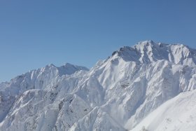 五竜岳と鹿島槍ヶ岳