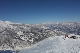 八方池山荘まであと少し