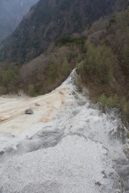 錦滝への下山ルート