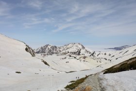 室堂と大日連山