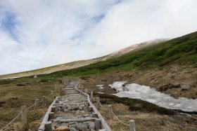 御前峰へ