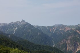 槍ヶ岳と北鎌尾根