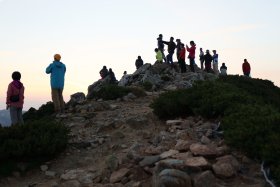 夕陽の鑑賞会