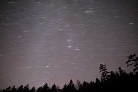 星空を駆けるオリオン