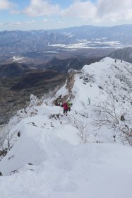 東天狗岳へ