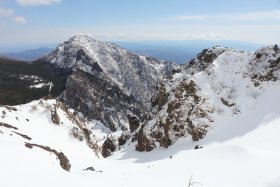 牙山と剣ヶ峰