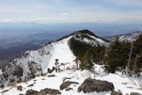 赤ゾレの頭と木曽駒ヶ岳