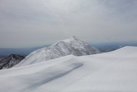 銀世界と剣ヶ峰山