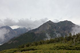 権現岳と阿弥陀岳