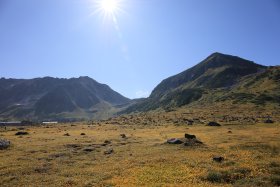 快晴の立山