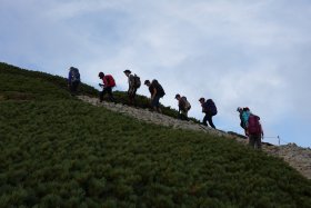 別山へ