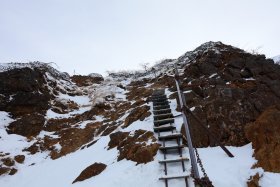 地蔵尾根の階段