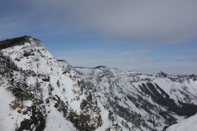 浅間山と蛇骨岳