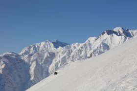 鹿島槍ヶ岳、五竜岳