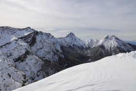 大同心、赤岳、阿弥陀岳