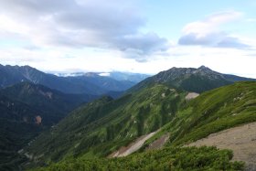 穂高の山々