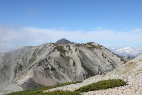 別山と剱岳