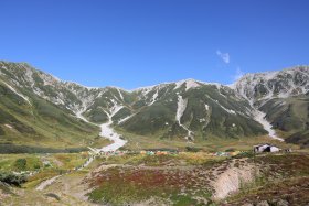 雷鳥沢と立山