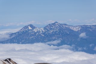 焼山と火打山