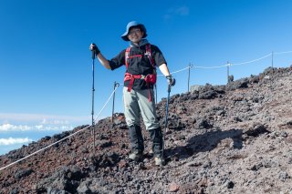 御殿場口五合目へ